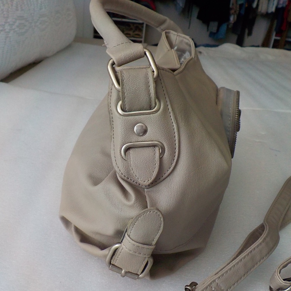 Taupe Handbag & Crossbody Small Bag - Picture 3 of 8